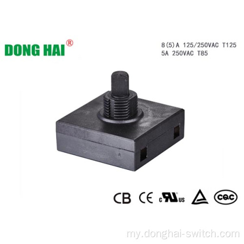 မြင့်မားသော ယုံကြည်စိတ်ချရမှု 3 Position Rotary Switch